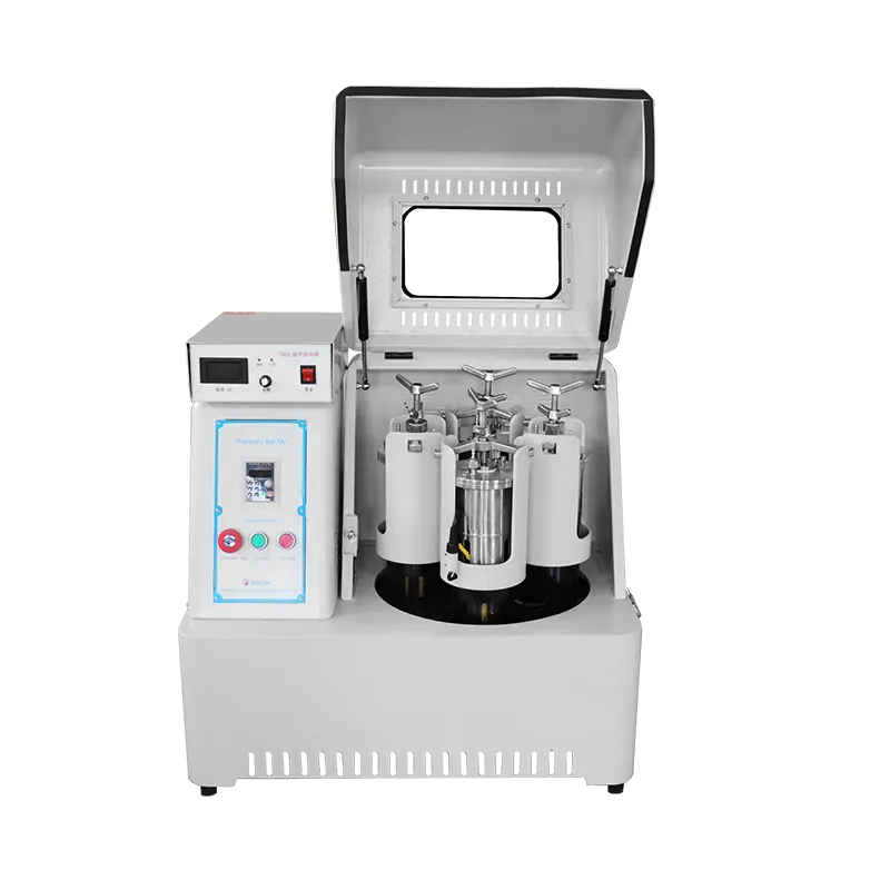 Ultrasonic planetary ball mill — view 3