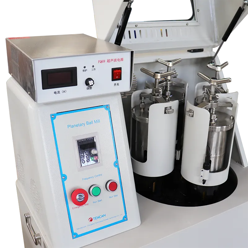 Ultrasonic planetary ball mill — view 4