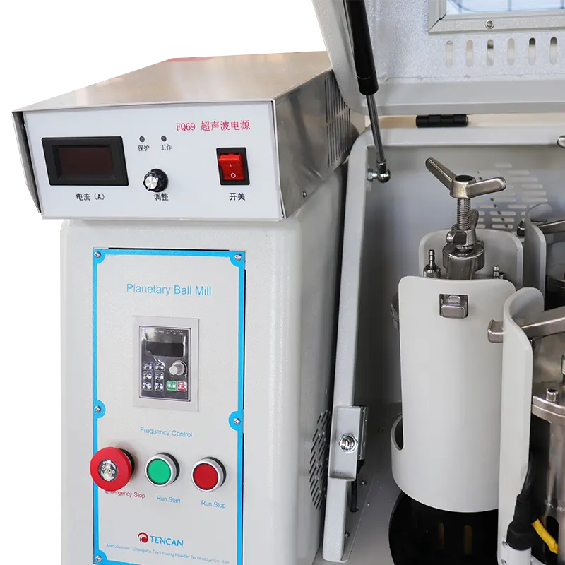 Ultrasonic planetary ball mill — view 5