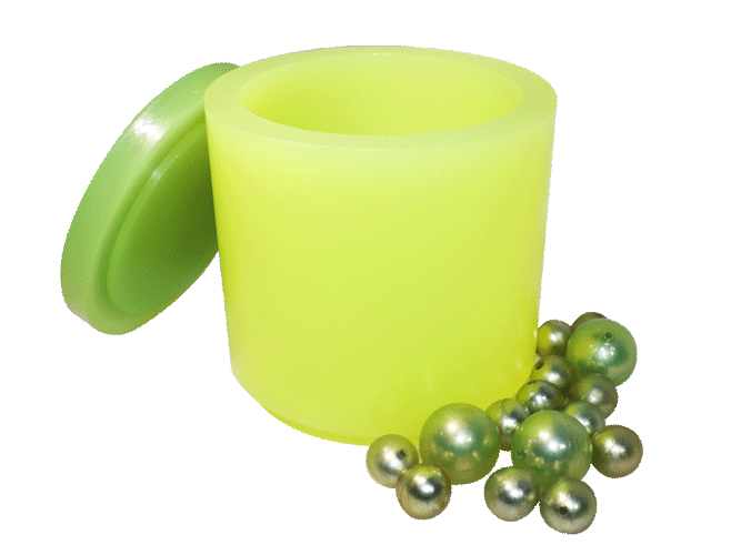 PU planetary mill jar