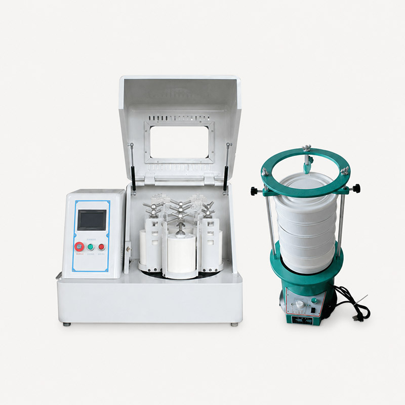 Soil grinder and sieve machine — view 3