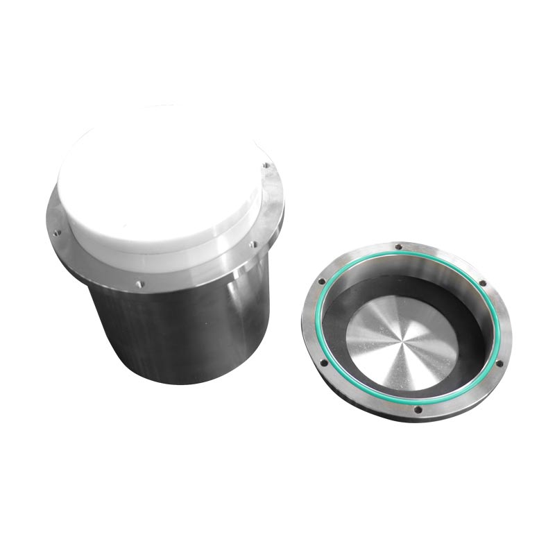 Zirconia-Lined Stainless Steel Milling Jar — view 2