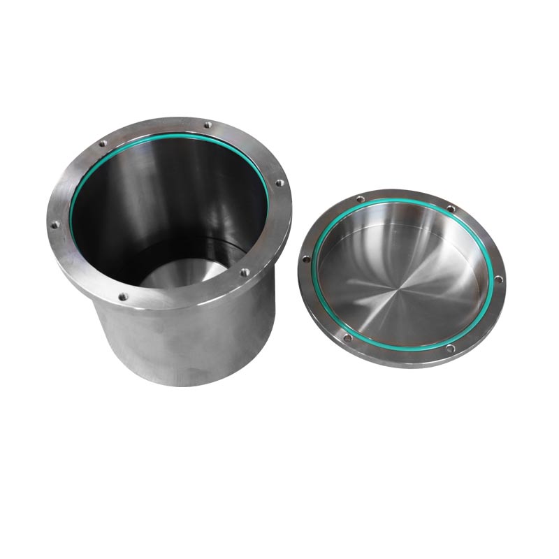 Zirconia-Lined Stainless Steel Milling Jar — view 3